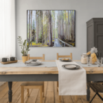 Mystic Woods by Canadian artist Michaela Hoppe at Effusion Art Gallery in Invermere, BC.